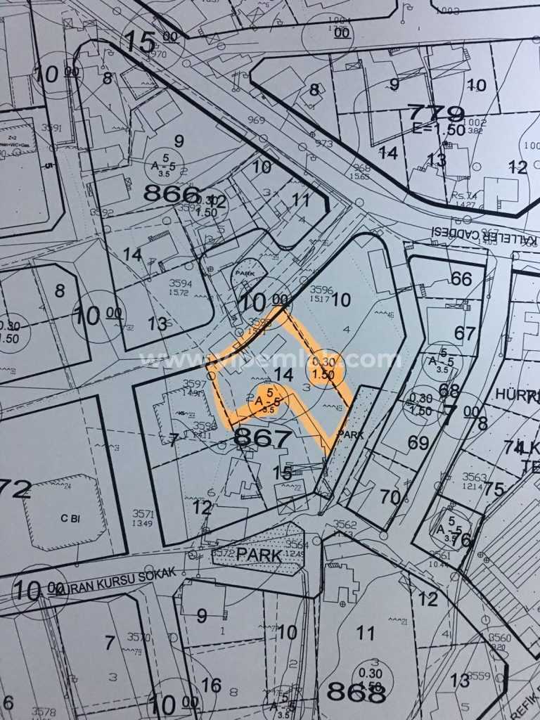 MERSİN ERDEMLİDE KOYUNCU SATILIK 5 KAT İMARLI ARSA