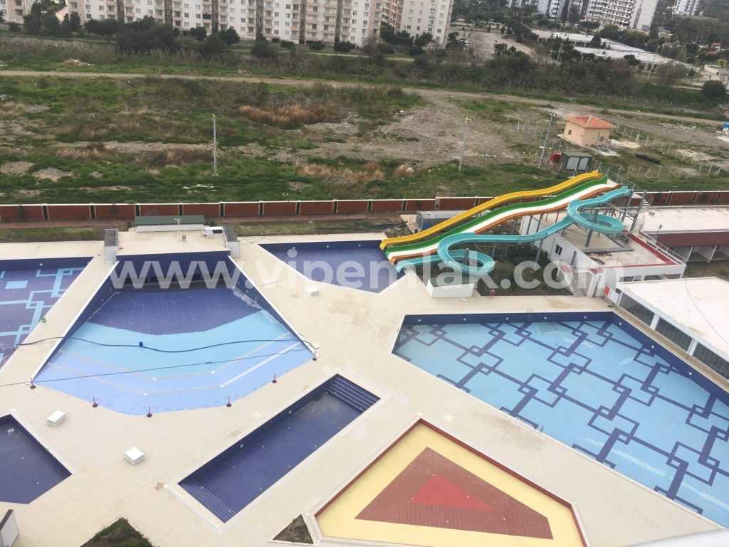 MERSİN ERDEMLİ ÇEŞMELİ AYLIK KİRALIK SUN CİTY SİTESİNDE YAZLIK DAİRE