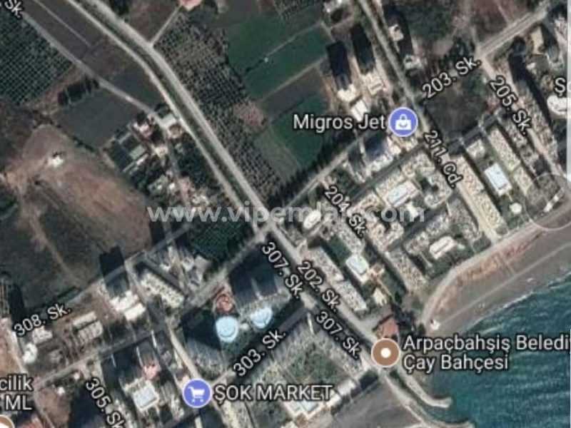MERSİN ERDEMLİ ARPAÇBAHŞİŞDE 8106m2 KAT KARŞILIĞI ARSA