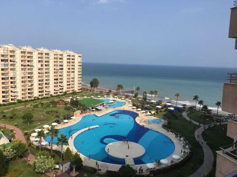 KARGIPINARI QUEENABA SİTESİ 3+1 FULL BAKIMLI DENİZ MANZARALI SATILIK YAZLIK DAİRE