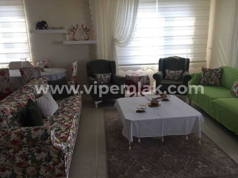 KARGIPINARI QUEENABA SİTESİ 3+1 FULL BAKIMLI DENİZ MANZARALI SATILIK YAZLIK DAİRE