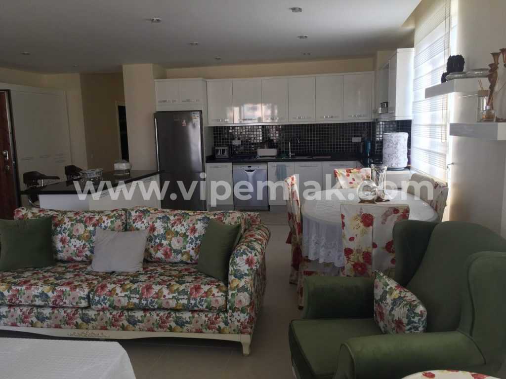 KARGIPINARI QUEENABA SİTESİ 3+1 FULL BAKIMLI DENİZ MANZARALI SATILIK YAZLIK DAİRE