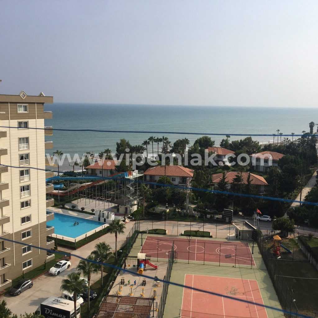 KARGIPINARI QUEENABA SİTESİ 3+1 FULL BAKIMLI DENİZ MANZARALI SATILIK YAZLIK DAİRE