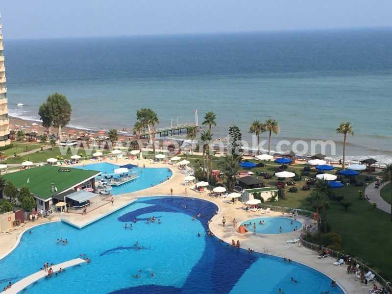 KARGIPINARI QUEENABA SİTESİ 3+1 FULL BAKIMLI DENİZ MANZARALI SATILIK YAZLIK DAİRE