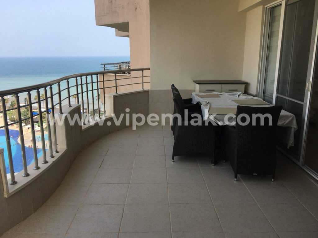 KARGIPINARI QUEENABA SİTESİ 3+1 FULL BAKIMLI DENİZ MANZARALI SATILIK YAZLIK DAİRE
