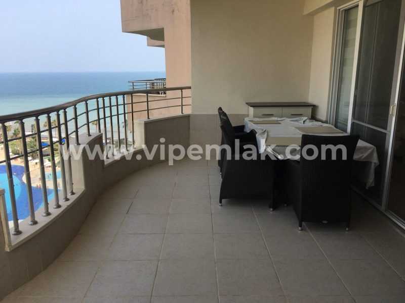 KARGIPINARI QUEENABA SİTESİ 3+1 FULL BAKIMLI DENİZ MANZARALI SATILIK YAZLIK DAİRE