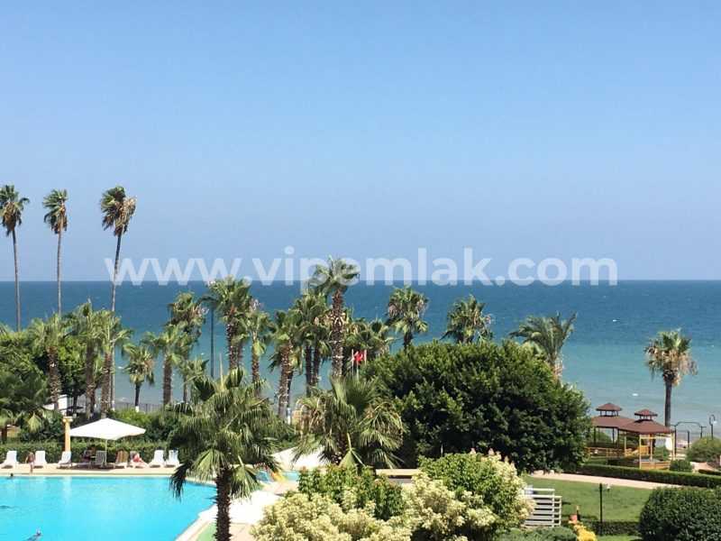 MERSİN ÇEŞMELİ LİPARİS 5 SİTESİNDE EŞYALI SATILIK YAZLIK DAİRE