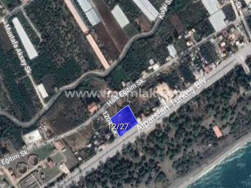 MERSİN ERDEMLİ KOYUNCU SATILIK ANA YOLA CEPE TİCARİ İMARA ACIK TARLA