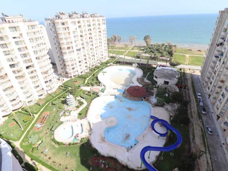 Erdemli Tömük Flamingo 2 Tatil Sitesi Deniz Manzaralı Satılık Yazlık Daire