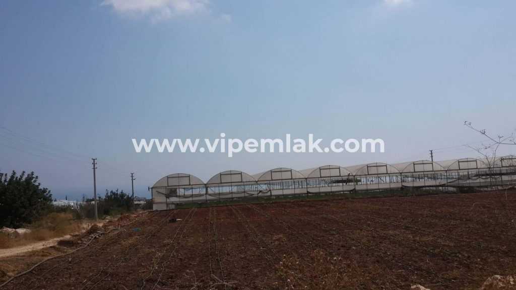 ERDEMLİ SİTE OLMAYA MUSAİT DENİZ MANZARALI SATILIKVİLLALIK ARSA