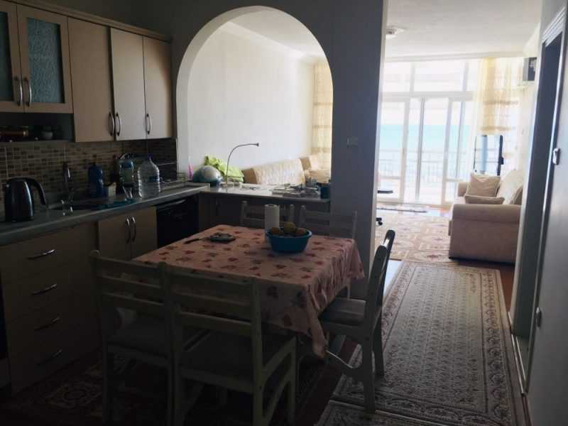 ERDEMLİ ERCİYES SİTESİNDE MUHTEŞEM DENİZ MANZARALI İÇİ YAPILI SATILIK DAİRE