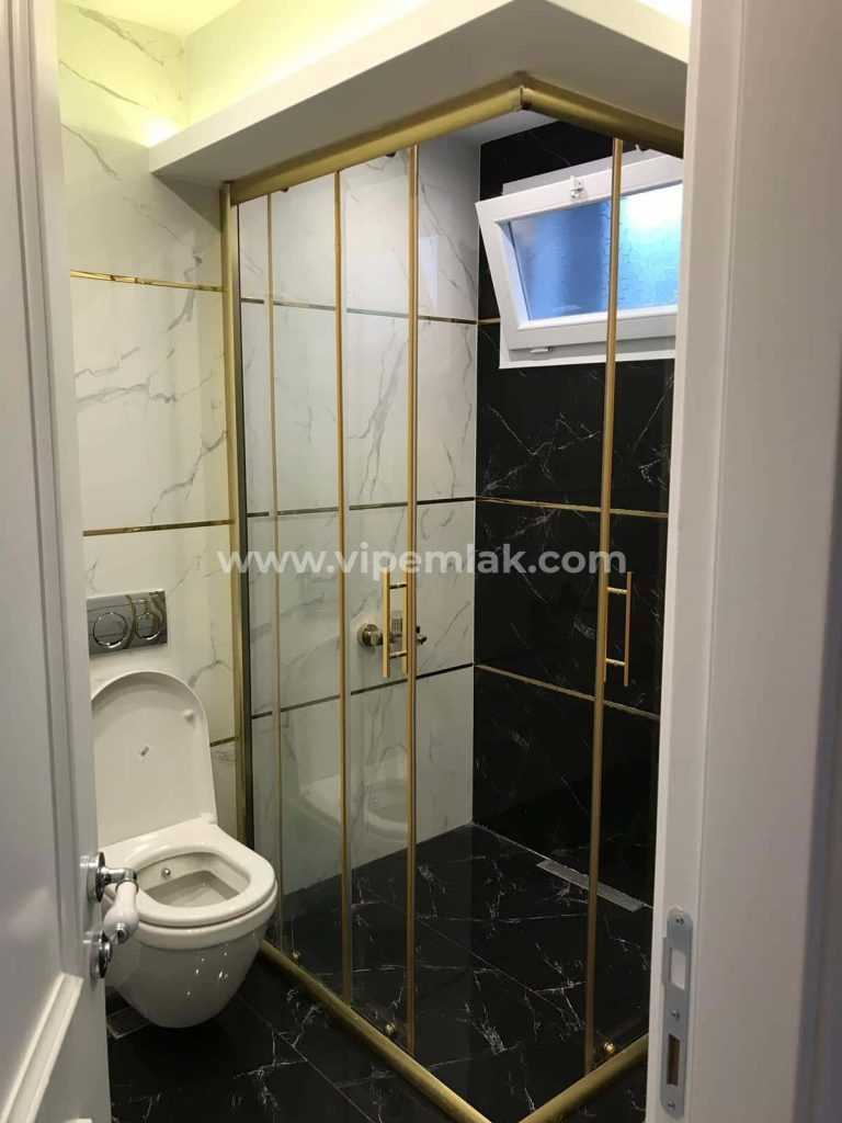 Tece de oturuma hazır havuzlu site içerisinde satılık yazlık daire 4+1