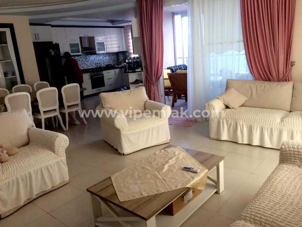 AYAŞ ELİSSA SİTESİ DENİZE SIFIR 3+1 165M2 EŞYALI SATILIK