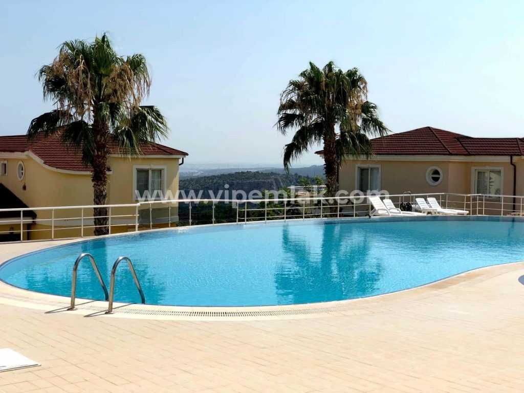 KIZKALESİNDE ULTRALUKS DENİZ MANZARALI HAVUZLU EŞYALI SATILIK  VİLLA