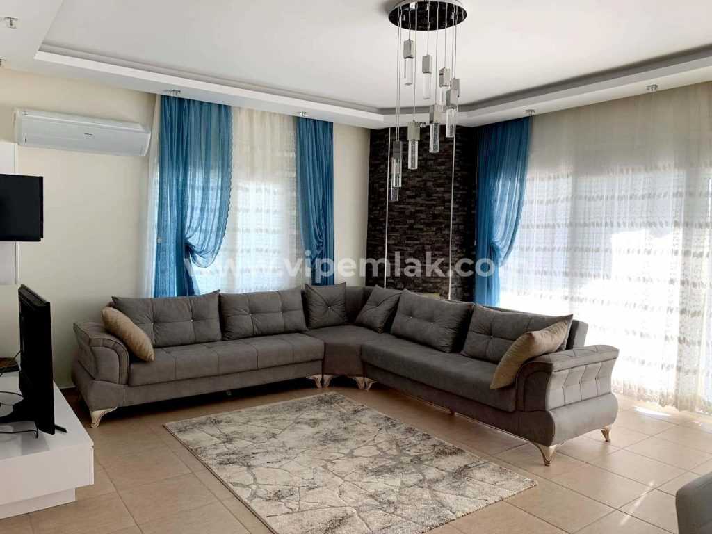 KIZKALESİNDE ULTRALUKS DENİZ MANZARALI HAVUZLU EŞYALI SATILIK  VİLLA