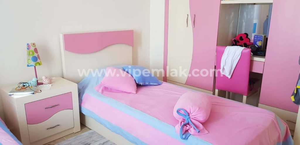 QUEENABA SİTESİNDE DENİZ MANZARALI EŞYALI SATILIK 3+1 YAZLIK DAİRE