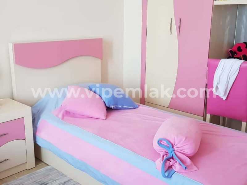 QUEENABA SİTESİNDE DENİZ MANZARALI EŞYALI SATILIK 3+1 YAZLIK DAİRE