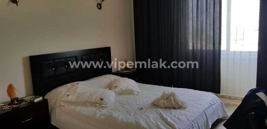 QUEENABA SİTESİNDE DENİZ MANZARALI EŞYALI SATILIK 3+1 YAZLIK DAİRE