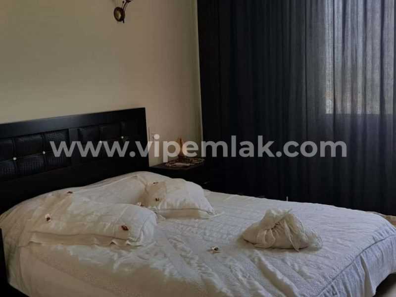 QUEENABA SİTESİNDE DENİZ MANZARALI EŞYALI SATILIK 3+1 YAZLIK DAİRE