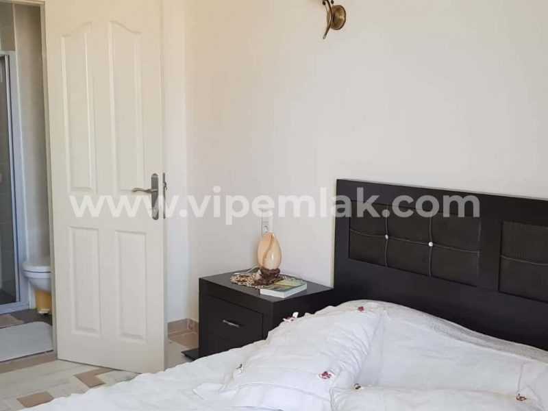 QUEENABA SİTESİNDE DENİZ MANZARALI EŞYALI SATILIK 3+1 YAZLIK DAİRE