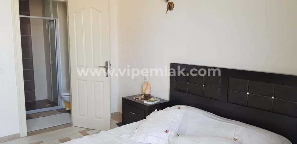 QUEENABA SİTESİNDE DENİZ MANZARALI EŞYALI SATILIK 3+1 YAZLIK DAİRE
