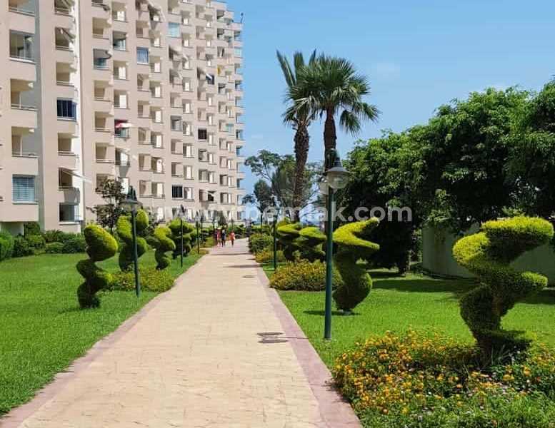 QUEENABA SİTESİNDE DENİZ MANZARALI EŞYALI SATILIK 3+1 YAZLIK DAİRE