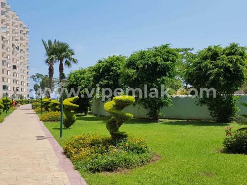 QUEENABA SİTESİNDE DENİZ MANZARALI EŞYALI SATILIK 3+1 YAZLIK DAİRE