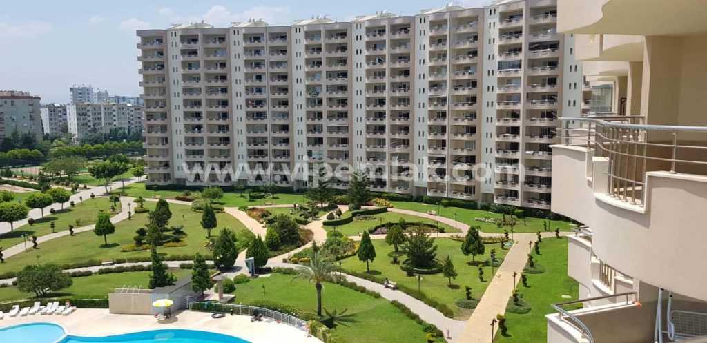 QUEENABA SİTESİNDE DENİZ MANZARALI EŞYALI SATILIK 3+1 YAZLIK DAİRE