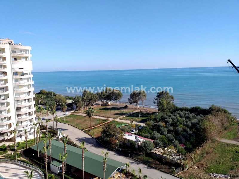 TÖMÜK TROPİK SİTESİ YÜKSEK KAT DENİZ MANZARALI SATILIK 2+1 DAİRE