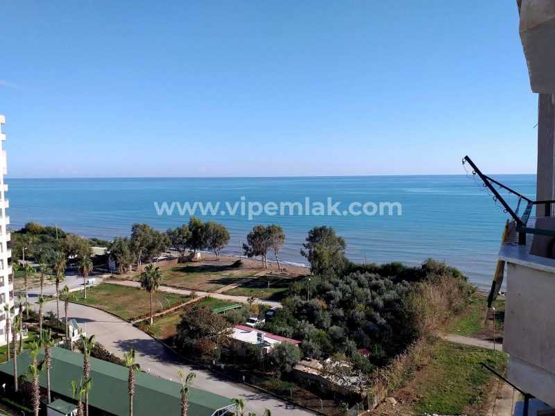 TÖMÜK TROPİK SİTESİ YÜKSEK KAT DENİZ MANZARALI SATILIK 2+1 DAİRE