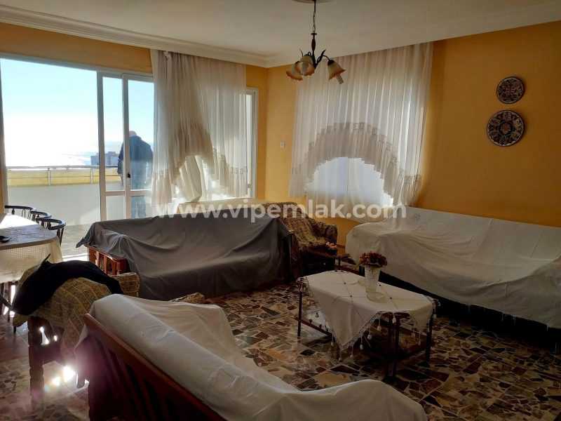 TÖMÜK TROPİK SİTESİ YÜKSEK KAT DENİZ MANZARALI SATILIK 2+1 DAİRE