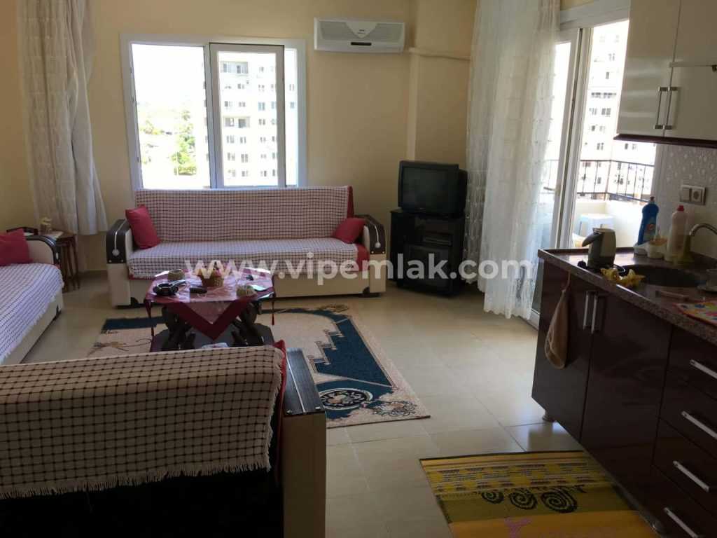TÖMÜKTE GÖBEKLİTEPE SİTESİNDE EŞYALI 1+1 SATILIK YAZLIK DAİRE EV