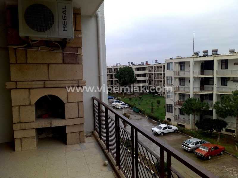 erciyes sitesi eşyalı satılık 2+1 kafa daire