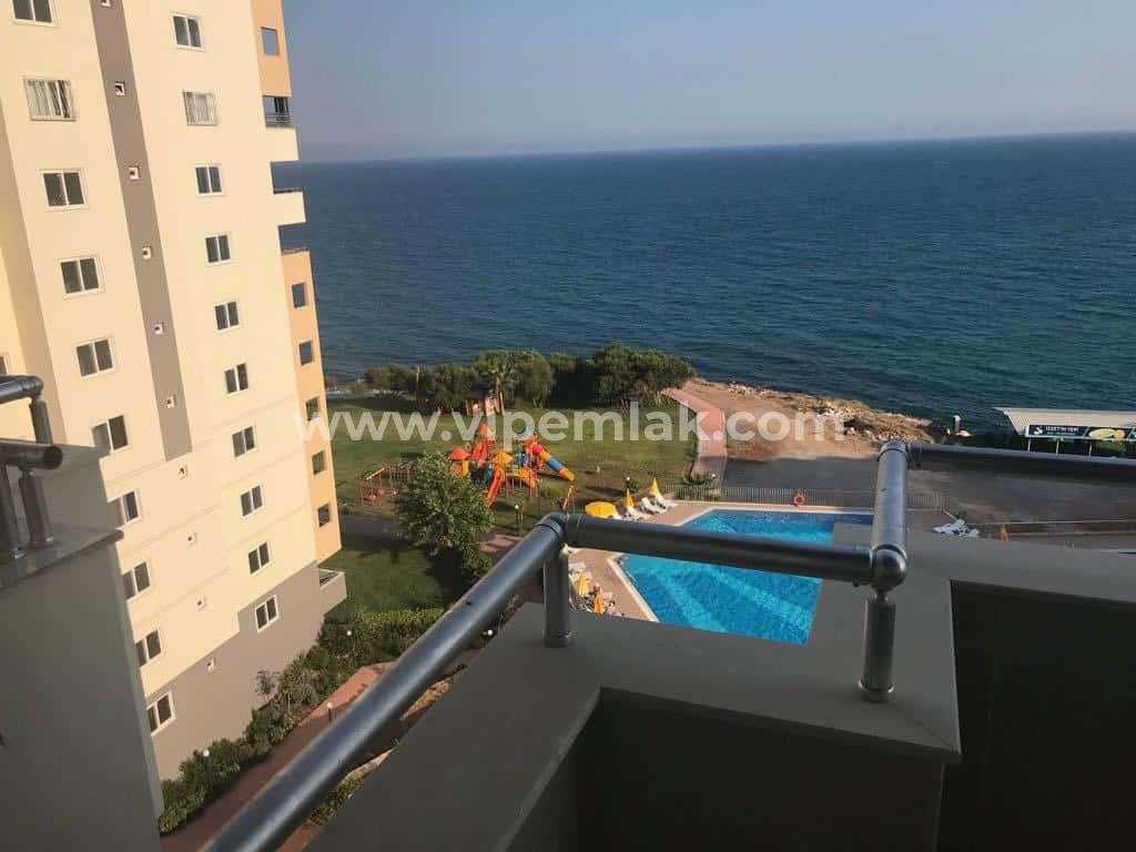 MERSİN AYAŞ LİPARİS SUNGATE SİTESİ 2+1 SATILIK DENİZE SIFIR DAİRE