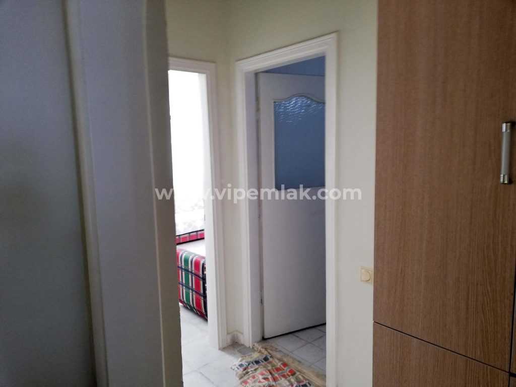 KUMKUYUDA EFSANE DENİZ MANZARALI EŞYALI SATILIK 2+1  YAZLIK DAİRE