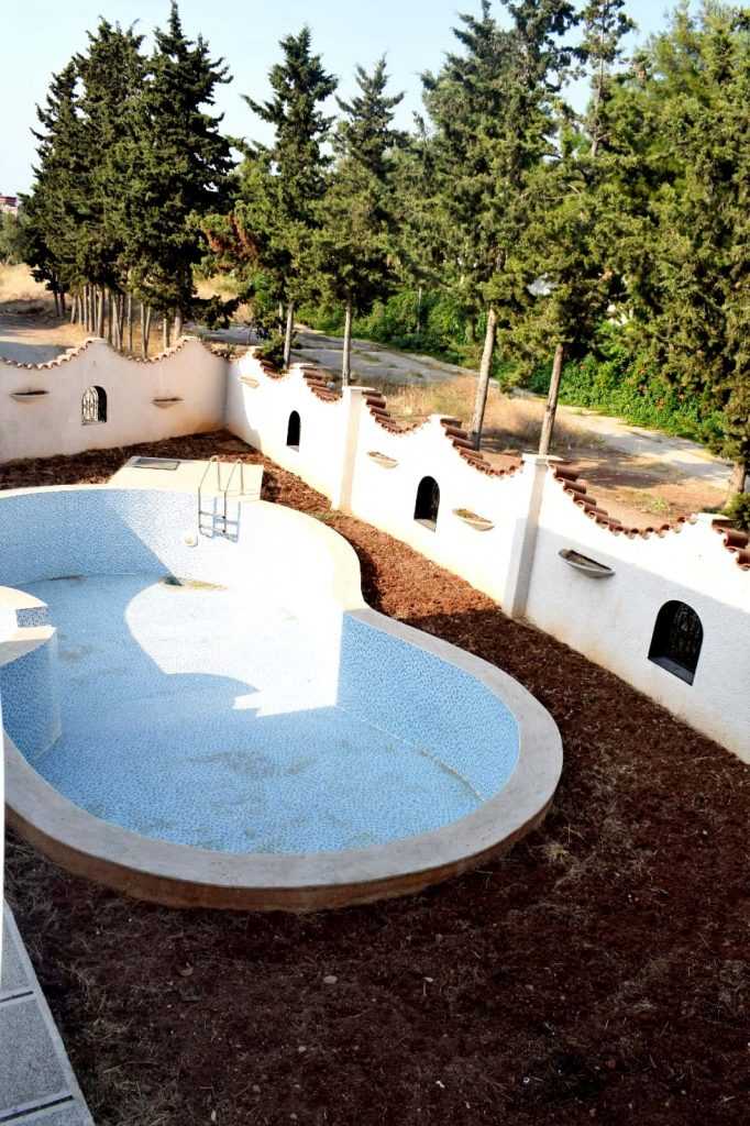 karğıpınarı bağımsız havuz bağımsız villa satılık 442m2 arsa payı