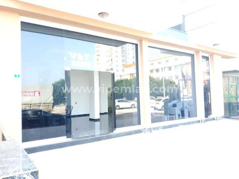 Alata mah veta yapı 70m2 genel iskanlı kiralık dükkan