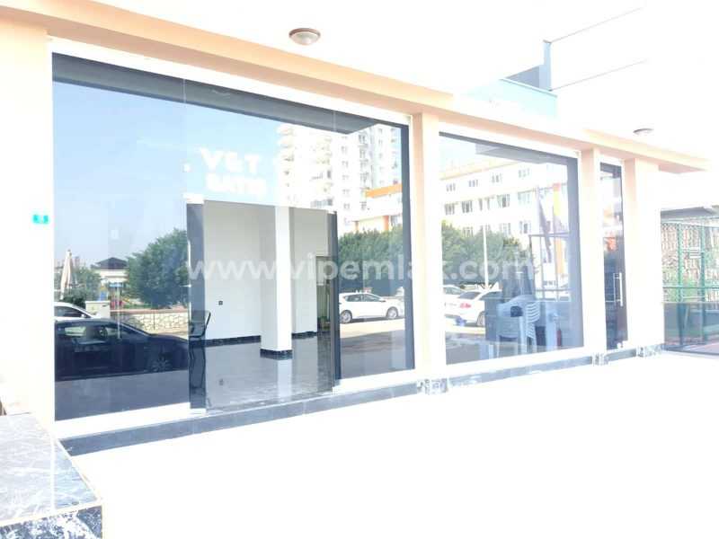 Alata mah veta yapı 70m2 genel iskanlı kiralık dükkan