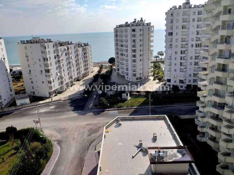 MERSİN ARPAÇBAHŞİŞ TE YÜKSEK KAT DENİZ MANZARALI SATILIK YAZLIK DAİRE