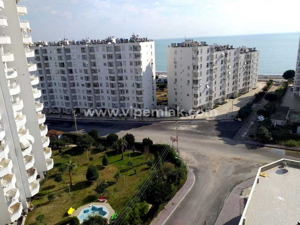 MERSİN ARPAÇBAHŞİŞ TE YÜKSEK KAT DENİZ MANZARALI SATILIK YAZLIK DAİRE