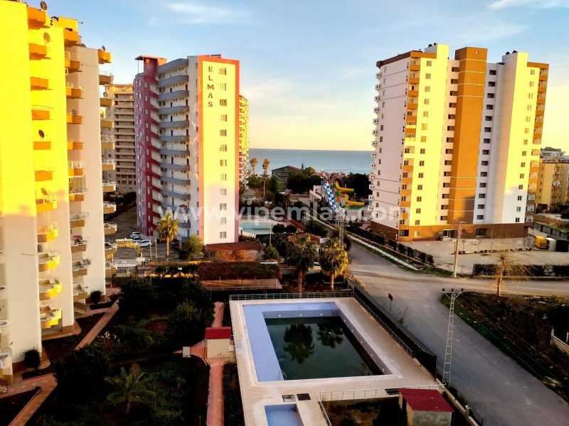 MERSİN ARPAÇBAHŞİŞ DENİZ MANZARALI SATILIK 1+1 YAZLIK