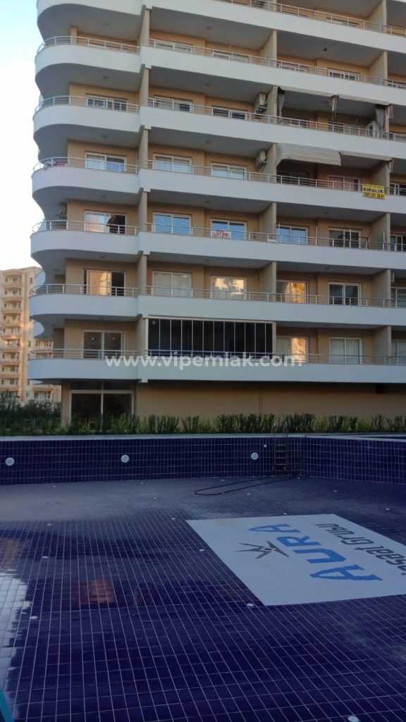 TÖMÜK AURO RESORT TA SATILIK HAVUZ CEPHELİ 2+1 YAZLIK