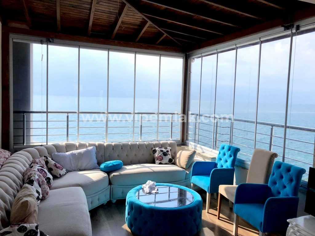 ayaş denize sıfır eşyalı satılık 200m2 3+1 dublex