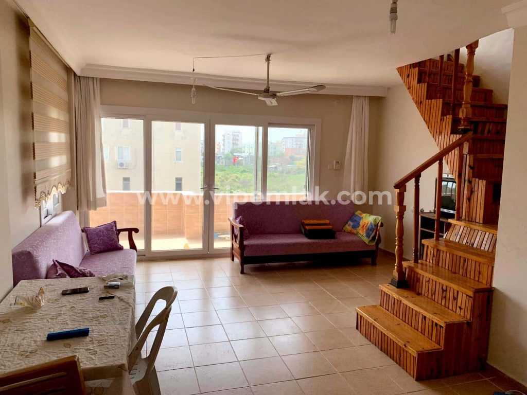 ERDEMLİ LİMONLU 2+1 EŞYALI DUBLEX DAİRE