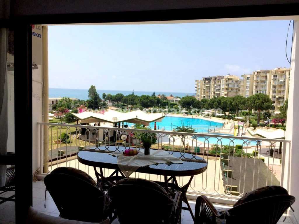 TÖMÜK ÖZALTIN SAHİL SİTESİ DENİZ MANZARALI YAZLIK 2+1 SATILIK DAİRE