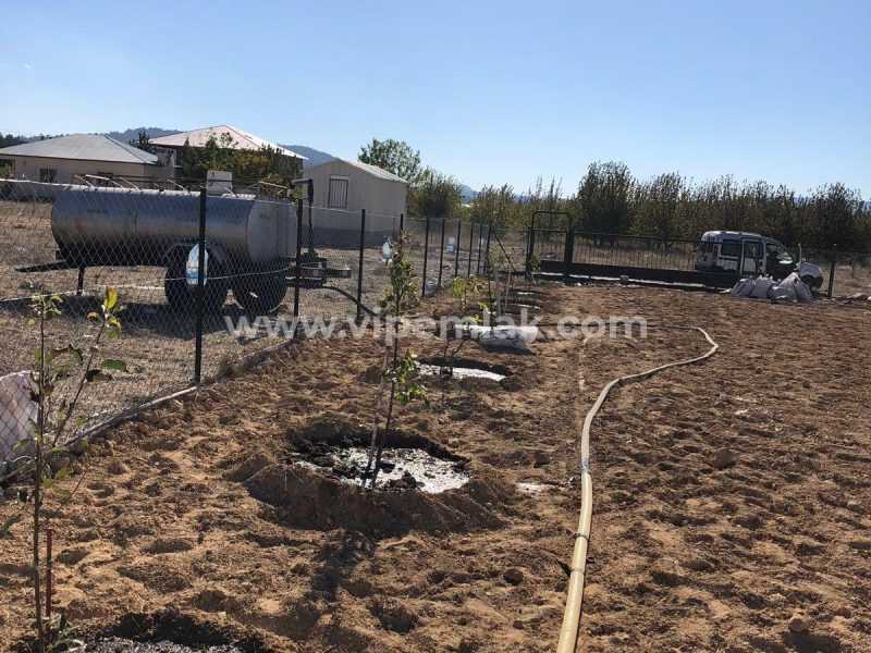 harfilli 975m2 yolu ve suyu bulunan satılık ev,sera,tarlaya uygun yer