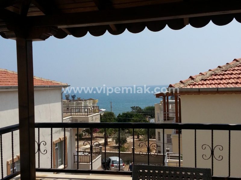 Ayaş Doğa Kent Sitesi Deniz Manzaralı Satılık Triplexs Villa