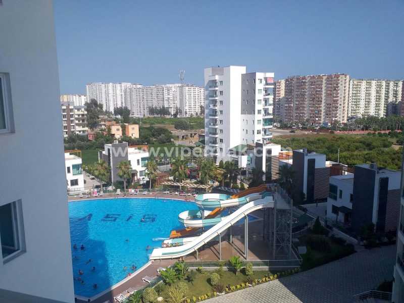 MERSİN TÖMÜK ASİS MARMARİS SİTESİ 2+1 HAVUZ CEPHELİ SATILIK DAİRE