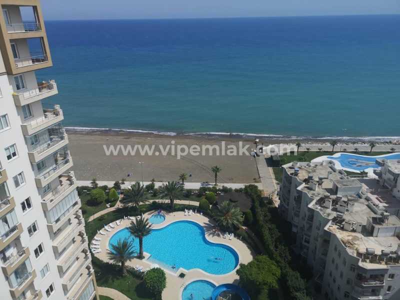ERDEMLİ’NİN GÖZDESİ ALATAPARK SİTESİNDE MUHTEŞEM DENİZ MANZARALI FERAH SATILIK YAZLIK DAİRE