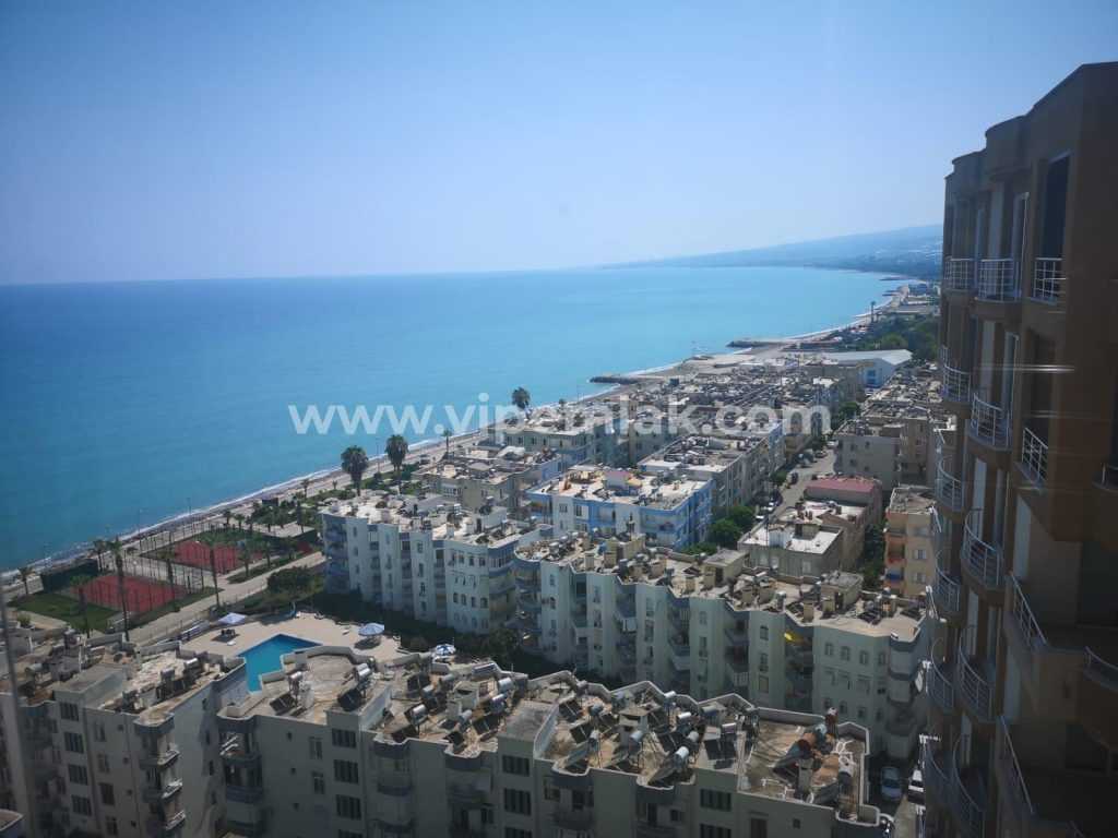 ERDEMLİ’NİN GÖZDESİ ALATAPARK SİTESİNDE MUHTEŞEM DENİZ MANZARALI FERAH SATILIK YAZLIK DAİRE